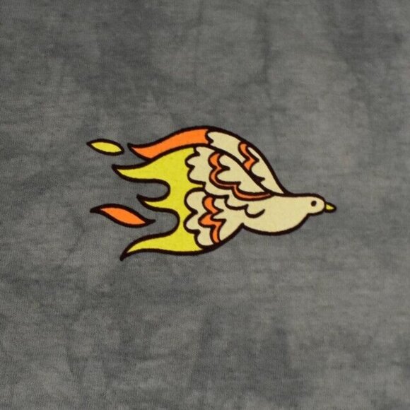 Empyre Mens Here For A Good Time Not A Long Time Green Tee Shirt New Large - Picture 3 of 4